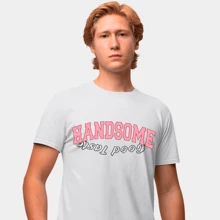 Men T-Shirts - 白色 - 查看 1