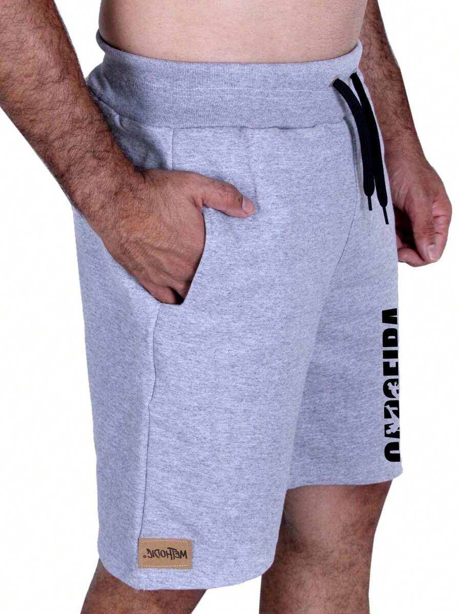 Men Shorts - 淺灰色 - 查看 1