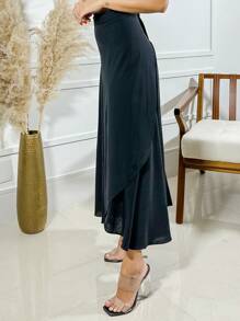 Plus Size Sports Skirts & Skorts - 黑色 - 查看 3