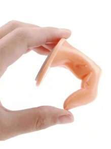 50 Pzs Dedos De Uñas Practica Para Diseños Uñas Muestrio - Beis - Ver 8