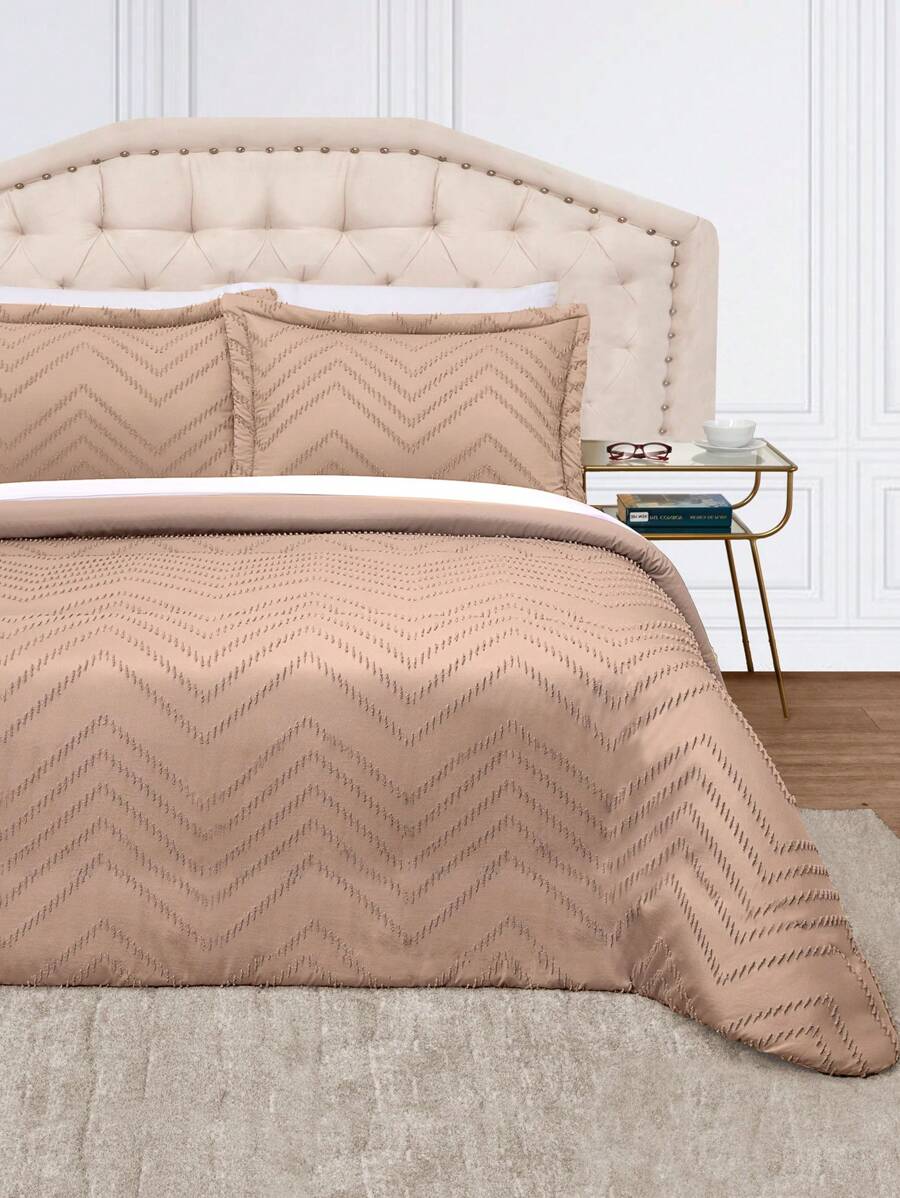 Home Elephant Premium Duvet With Covers King Size Sand Two Tuscan Views - Khaki - View 1