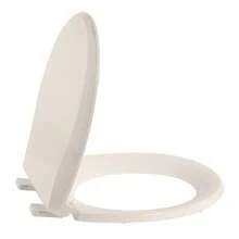 Round Toilet Seat With Slow Soft Close,Quiet-Close Seat,Easy To Install And Clean,Never Loosens,Fits Most Round Toilets Almond - Xem 9