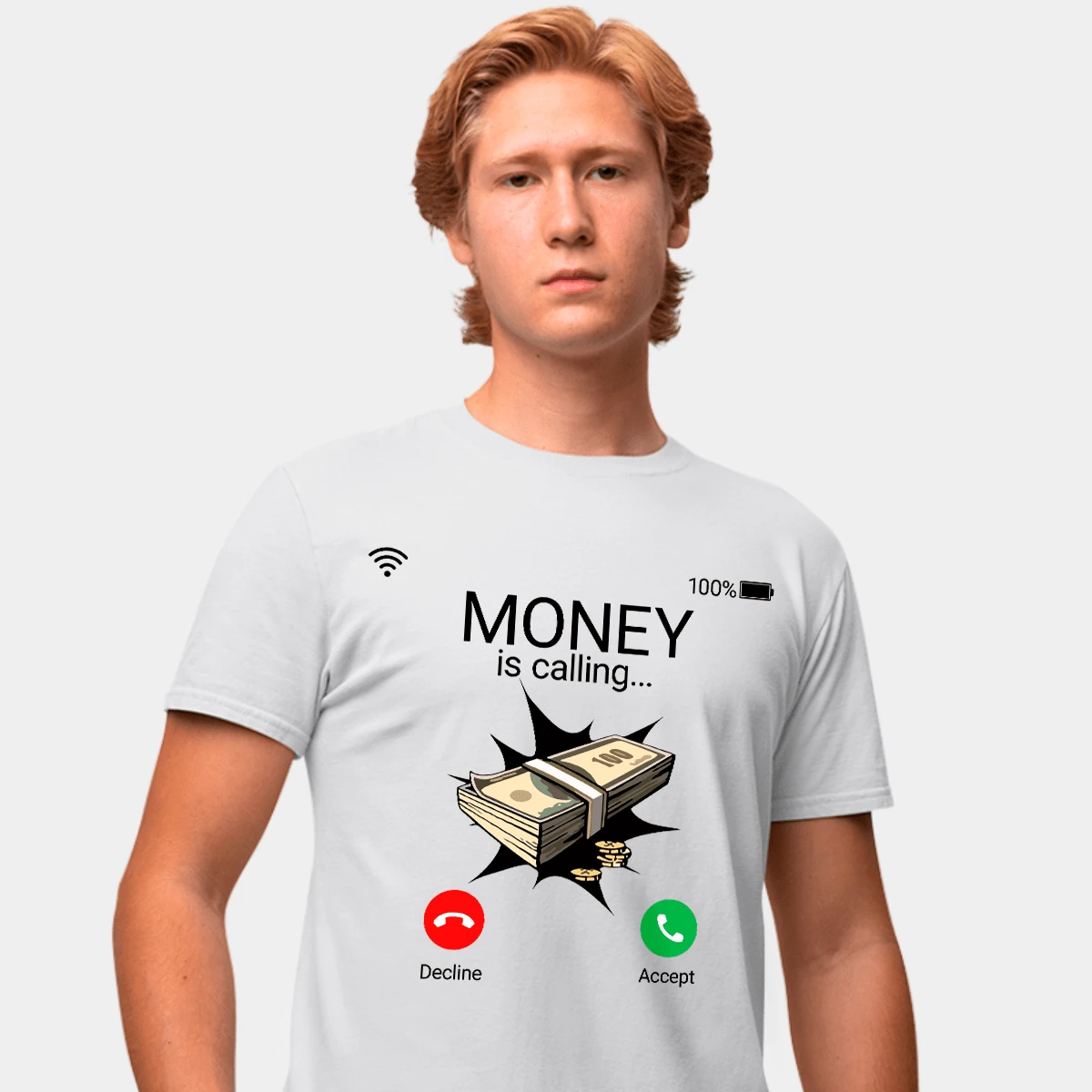 Men T-Shirts - trắng - Xem 1