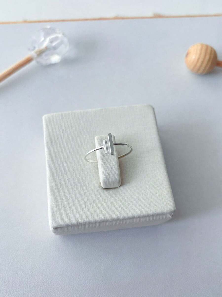 Delicarium Single Ring - Plateado - Ver 1