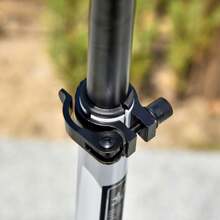 HOMCOM Adult Teens Kick Scooter Foldable Height Adjustable Aluminum Ride On Toy For 14+ With Rear Wheel & Hand Brake, Shock Mitigation System - Silver - View 8