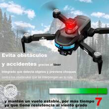 Drone Vak F3pro 5g Gps Laser 2 Camaras 4k App Wifi - Negro - Ver 3