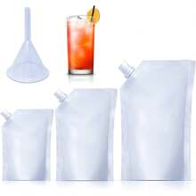 Plastic Flasks - White - View 8