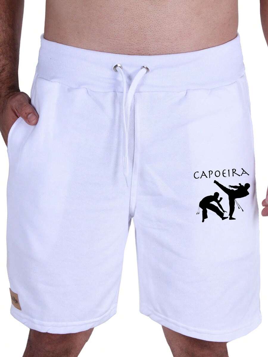 Men Shorts - 白色 - 查看 1