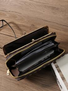 Túi da PU cho nữ có khóa kéo & móc cài đa năng, dung tích lớn, đựng tiền xu, chìa khóa nhẹ, điện thoại di động, túi xách tay thời trang hiện đại, khóa kéo, thẻ tín dụng, trang phục công sở, ngày nhà giáo, quà tặng sinh nhật cho phụ nữ, nhân viên văn phòng, ví da chất lượng cao cho phụ nữ, ví dài - Cà phê nâu - Xem 5