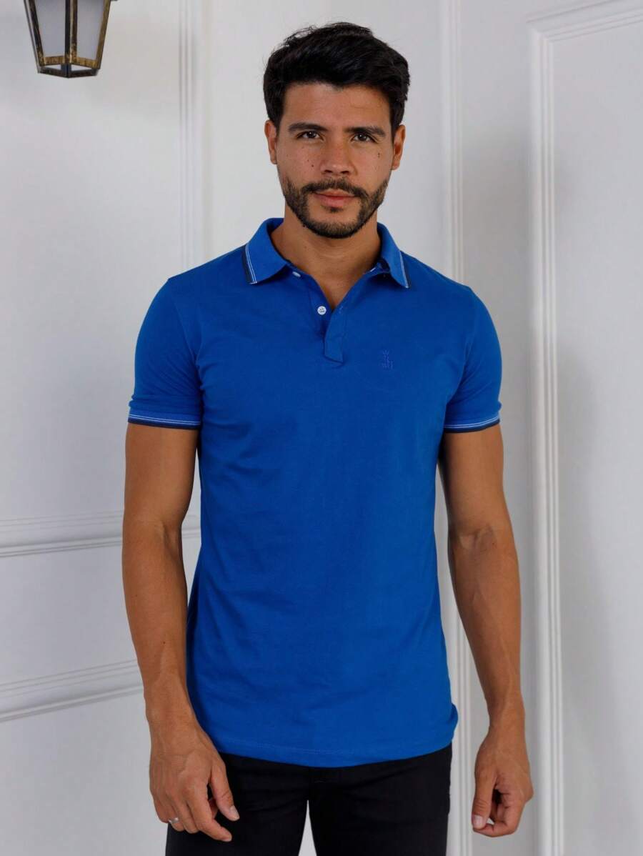 Men Shirts - Xanh đậm - Xem 1