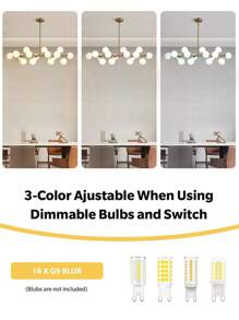 Dining Room Chandelier Over Table Modern Rectangle Chandelier White Glass Globe Lampshade Pendant Lighting Fixture For Living Room Dining Table 16 Lights Lamparas Para Sala - 金色 - 查看 6