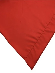 Sabanas King Size 1800 Hilos Tacto Algodon Egipcio - Rojo - Ver 2