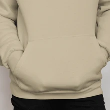 Men Sweatshirts - Màu Khaki - Xem 3