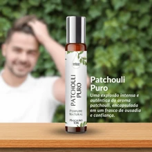 Perfume Patchouli Puro Masculino - Spray Portátil 10ml