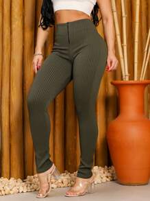 Women Pants - xanh quân đội - Xem 1