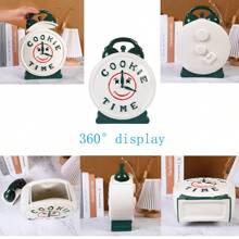 Monica's Kitchen Cookie Time Cookie Jar - White - View 3