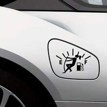 Fuel Tank Stickers High-Consumption Fuel Explosion Table Stickers EF Fuel Tank Logo Car Stickers Fuel Tank Gauge Car Stickers - Color - View 4