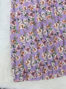 Women Skirts - Mauve Purple - View 3