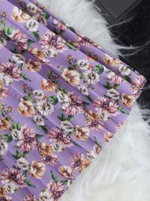 Women Skirts - Mauve Purple - View 4