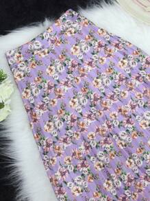 Women Skirts - Mauve Purple - View 2