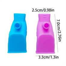 1 Pc Silicone Water Faucet Splash Guard Sink Extension, Random Color Kitchen Items Kitchen Accessories Kitchen Kitchen Tools - Hot Pink - View 4