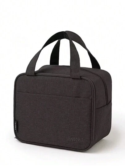 T60 Festa Junina Bolsa Térmica De Mão Quadrado Para Marmita Lancheira Para Trabalho Em Tecido Oxford Impermeavel