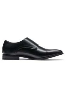 Mocasines de corte ancho - Negro - Ver 4