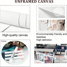 1 件海滩墙壁艺术海滩墙壁装饰蓝海日落白海滩海洋墙壁艺术海滩图片墙壁艺术海景帆布印刷海洋装饰海滩装饰卧室家居装饰无框架 - 彩色 - 查看 6