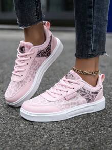 Novo Estilo Respirável E Vazado Sapatos De Mulher Rosa, Raso, Confortável, Casual, Sapatos De Esporte Feminino De Verão