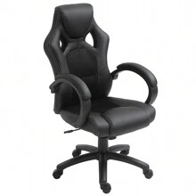 - Poltrona Ufficio Stile Racing Gaming Regolabile - Bestseller 2015 - Nero - nero - Visualizzare 8