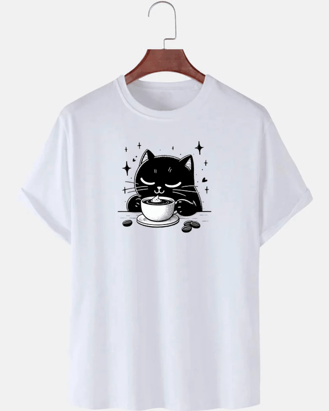 Men T-Shirts - 白色 - 查看 1