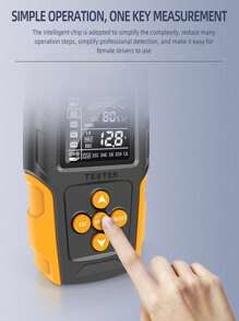 12v和24v電池測試器,電池分析儀測試工具,適用於濕式/gel/sla/洪水/efb/鉛酸/ Agm - 紅色 - 查看 6