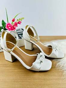 Women Heeled Sandals - 白色 - 查看 3