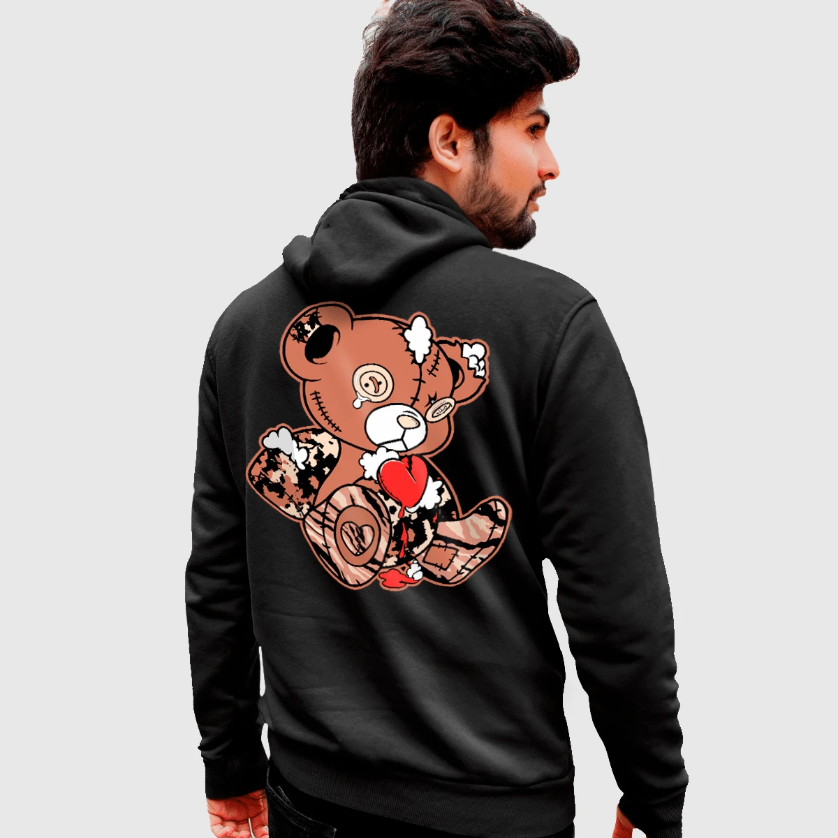 Men Sweatshirts - màu đen - Xem 1