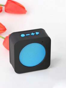 New Arrival A7 Portable Mini Speaker With Card Slot, Small Size And Loud Sound - Blue - View 1
