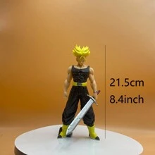 Modelo De Figura De Acción De Anime De Moda, Accesorios De Decoración Del Hogar - Negro - Ver 2