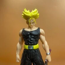 Modelo De Figura De Acción De Anime De Moda, Accesorios De Decoración Del Hogar - Negro - Ver 3
