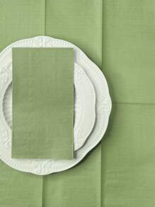 20pcs/Pack 2-Ply Solid Sage Green Party Napkins 15.7x13inch, Decorative Napkins For Wedding Birthday Tea Party, Restaurant, Hotel, Dinner, Kitchen