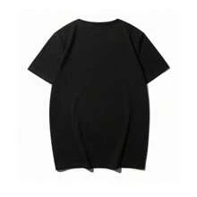 Men T-Shirts - 黑色 - 查看 2