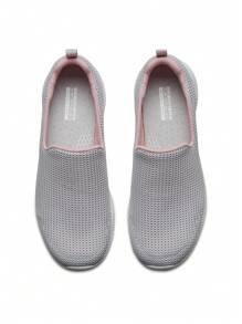 Skechers Women's Track And Field Walking Shoes Slip-On Comfort 15637-LGPK