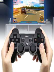 Control Inalambrico Joystick Compatible Con PS3 - Rojo - Ver 3