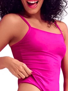 BLUSA TIRANTES MUJER - Rosa Fucsia - Ver 3