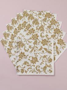 20入組圓點紙巾,一次性餐巾紙,餐廳用紙巾 - 彩色 - 查看 4