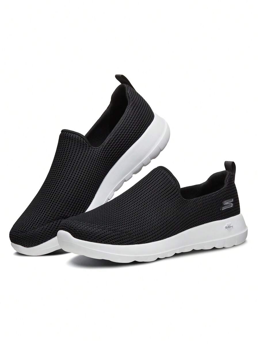 Skechers Herren Leichtathletik Laufschuhe, eins zu eins atmungsaktiv und bequem, Frühling und Herbst 54638-BKW