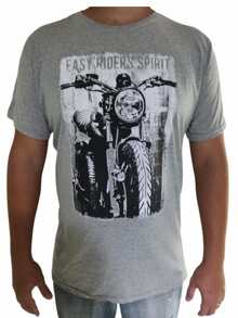 Men T-Shirts - 灰色 - 查看 1