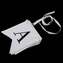 新婚横幅 - 婚礼标志接待道具照片/新婚车装饰/新娘送礼会/车内装饰，白色