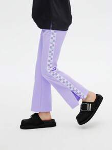 Annil 女童春秋休闲裤，微拉开腰裤，百搭