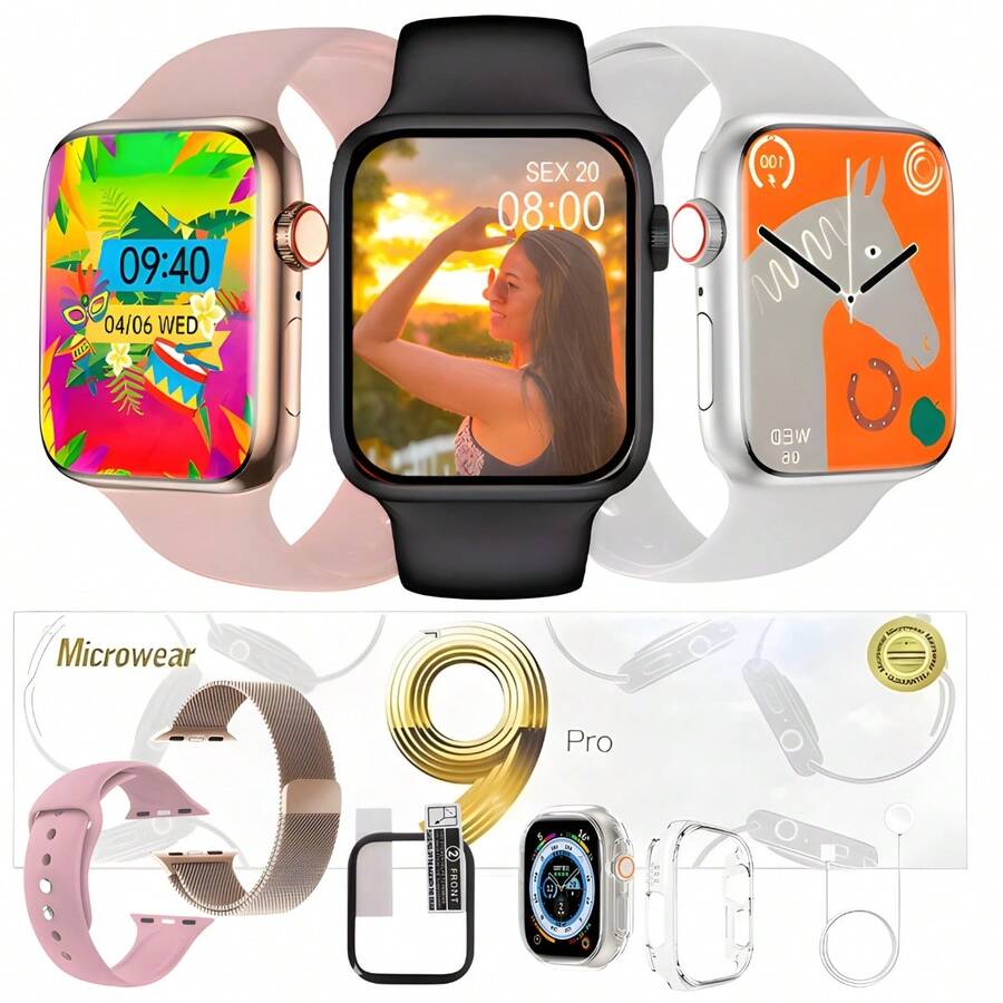 Smart Watches - Hoa hồng vàng - Xem 1