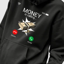 Men Sweatshirts - 黑色 - 查看 1