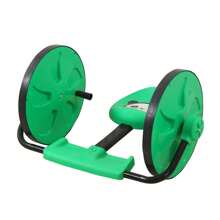 Scooter Patín Del Diablo Niños De Ruedas Grandes, Bicicleta Niño Y Niña, Montable Para Niños, Patín Con Pedales De Mano, Patín Del Diablo, Llantas Grandes Todo Terreno, ¡Mucha Diversion! - Verde Lima - Ver 1